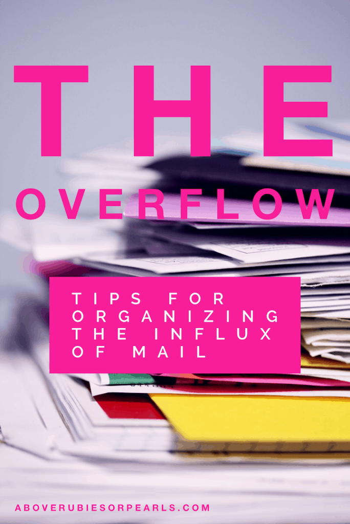 Tips for organizing mail