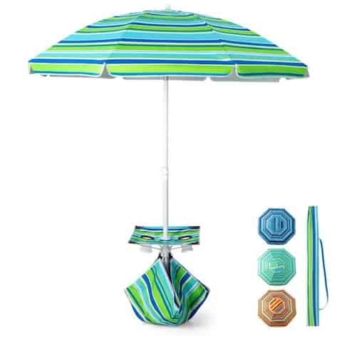 Missie 69.6" Beach Umbrella in green