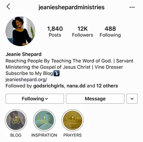 Jeanie Shepard Ministries