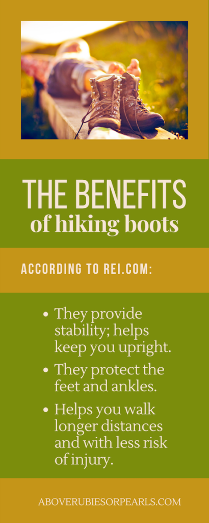 the benefits of hiking boots