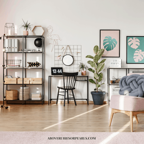 Make use of all of your home office space