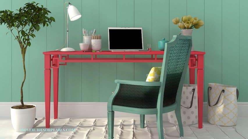 how to style your home office